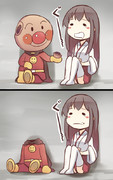 あんぱんまんとあかぎさん