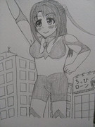 「あっ！ウヅトラマンだ！」