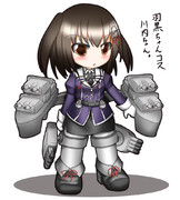 羽黒ちゃんコス川内ちゃん。