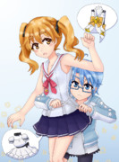 【放課後のプレアデス】あおい×ひかる