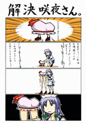 東方を4コマする。