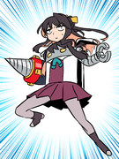 【タウイタウイの魔境】ナガ波(CV:若本)と合体した長波