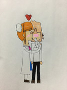 ほっぺにちゅー