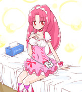 キュアピーチのコスをするとエロく見える件