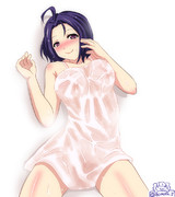 濡れワンピースあずさ