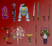 完成形変体刀十二本