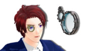片眼鏡 ニコニコ静画 イラスト