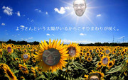 よっさんという太陽がいるからこそひまわりが咲く