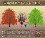 【配布終了・使用禁止】山田式遠景用もみじの木(16頂点)