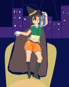 アサギさんハロウィン２０１５(ペイント着色)