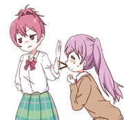 春日野うらら さばげぶっ ニコニコ静画 イラスト