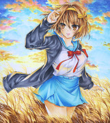 涼宮ハルヒの憂鬱 冬服ハルヒ