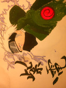 カカシ 死を覚悟 発動！紫電!!!