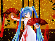 動画「ミクさんが『千本桜』を踊ります。」投稿完了です。