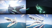 【マインクラフト】蒼き鋼のアルペジオ 純白の超戦艦 総旗艦ヤマト