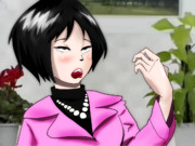 久本が受話器を持って相手の話に驚いている