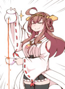 英国仕込みの優雅な紅茶の淹れ方を披露する金剛