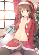 裡沙ちゃんサンタ