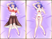 [東方] 永江衣玖さんを抱きまくら風に描いてみた