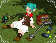 【MMD】Yf式ララフェルv1.10【モデル更新】