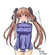 丈が短くて恥ずかしい村雨