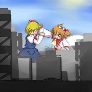 ルーミアvsサニーミルク