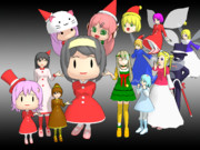 【MMDボカロUTAU東方艦これetc】みんなでXmas服2015【モデル配布】