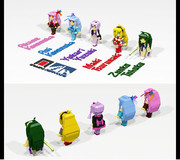 LEGO Degital Designer で VOICEROID つくってみた