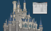 シンデレラ城3Dモデル 7