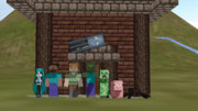 マイクラキャラクターMMDモデル詰め合わせ(改)配布