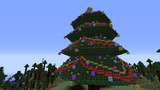 Minecraftで作ったクリスマスツリー