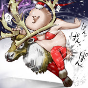 くらのすけサンタもやってきた！