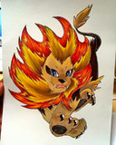 若い群れのリーダー