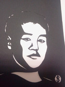 切り絵 野獣先輩