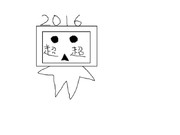 超会議2016エンブレム 描いてみた
