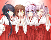 描き初め第六戦隊