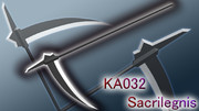 【大鎌】KA032 Sacrilegnis / サクリレグニス【MMD武器】