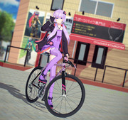 結月ゆかりバイク【モデル配布あり】