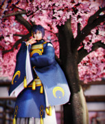 肖像（桜の下で）