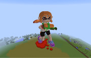 【マインクラフト】スプラトゥーン【立体】