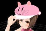 【MMDモデル配布予定】猫帽子【猫かぶってるメイちゃん可愛い！】