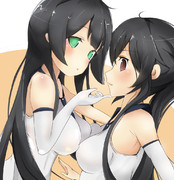 「てーとくさぁ～ん？？早くしないと や・は・ぎ・ん が～…