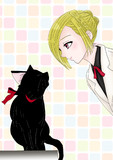 猫とアキラさん