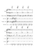 ジャズ・ブルースＡ＃ｍ短調 練習楽譜その１