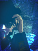 トイレ長でギャング風