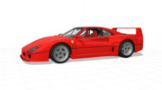 【MMD】Fｅｒｒａｒｉ Ｆ４０【モデル配布】