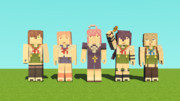 学園生活部[Tobui Rig2.5](Minecraft Animations)