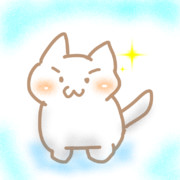 キリッと猫やんのフリーアイコン
