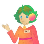 JR8DAGのAM & QRP ホームページのイメージキャラクターのゆめこ(秋服(1))