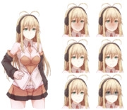 弦巻マキ立ち絵素材。